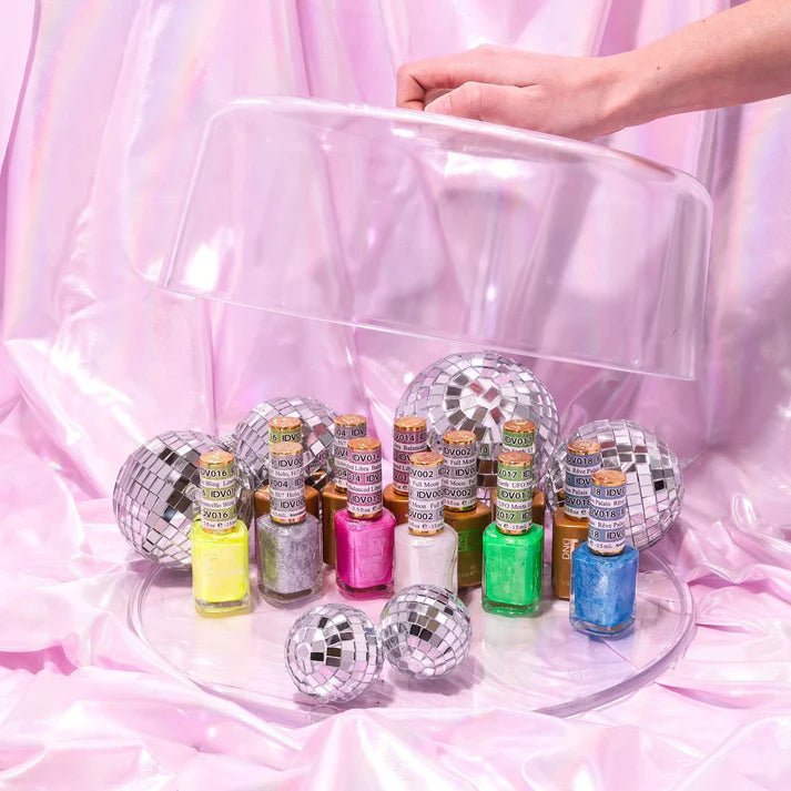 DND Diva Gel Nail Polish Duo - DND DV Part 1 - Set 35 Colors Mirrorball Collection - DTK Nail Supply