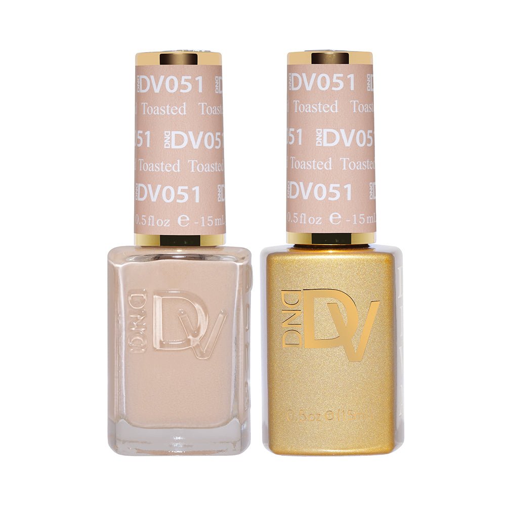DND Diva Gel Nail Polish Duo - DND DV Part 2 - Set 36 Colors Frosted Chai Collection - DTK Nail Supply
