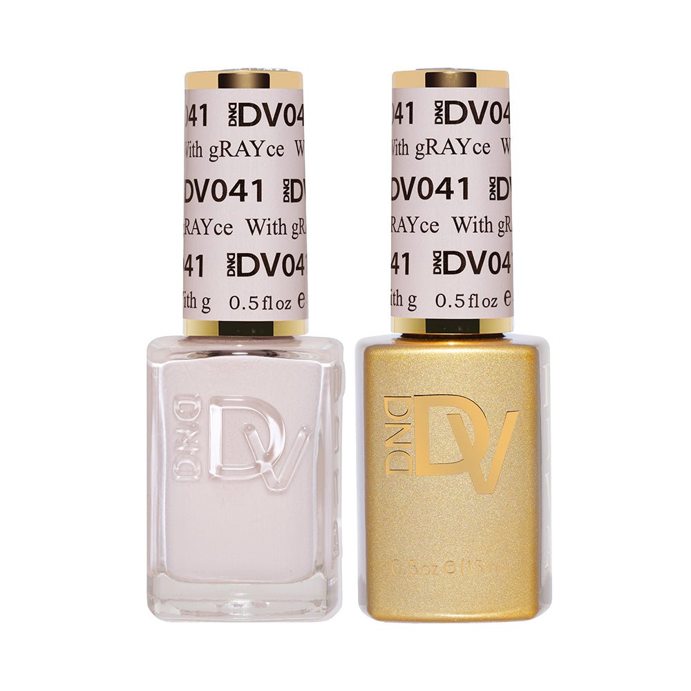 DND Diva Gel Nail Polish Duo - DND DV Part 2 - Set 36 Colors Frosted Chai Collection - DTK Nail Supply