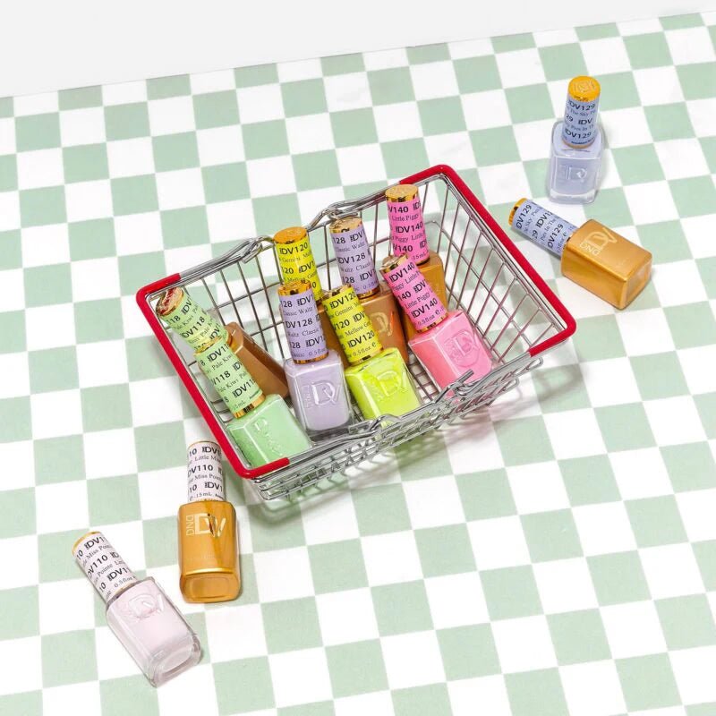 DND Diva Gel Nail Polish Duo - DND DV Part 4 - Set 35 Colors Soda Poppin' Collection - DTK Nail Supply