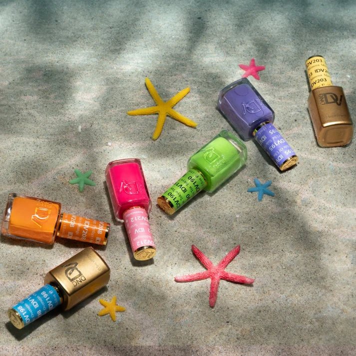 DND Diva Gel Nail Polish Duo - DND DV Part 6 - Set 35 Colors First Class Collection - DTK Nail Supply