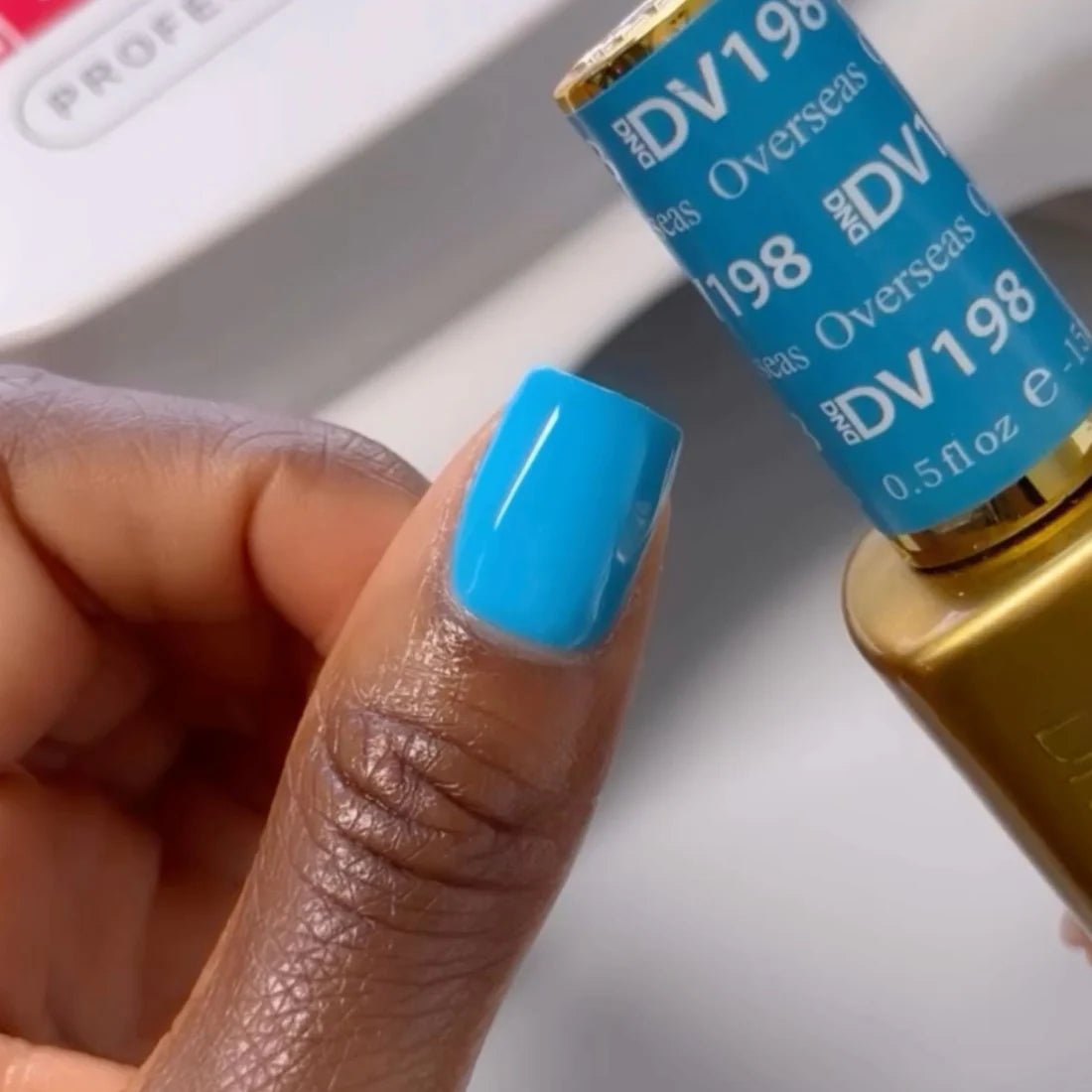 DND Diva Gel Nail Polish Duo - DND DV Part 6 - Set 6 Colors - Basic Beach Set - DTK Nail Supply