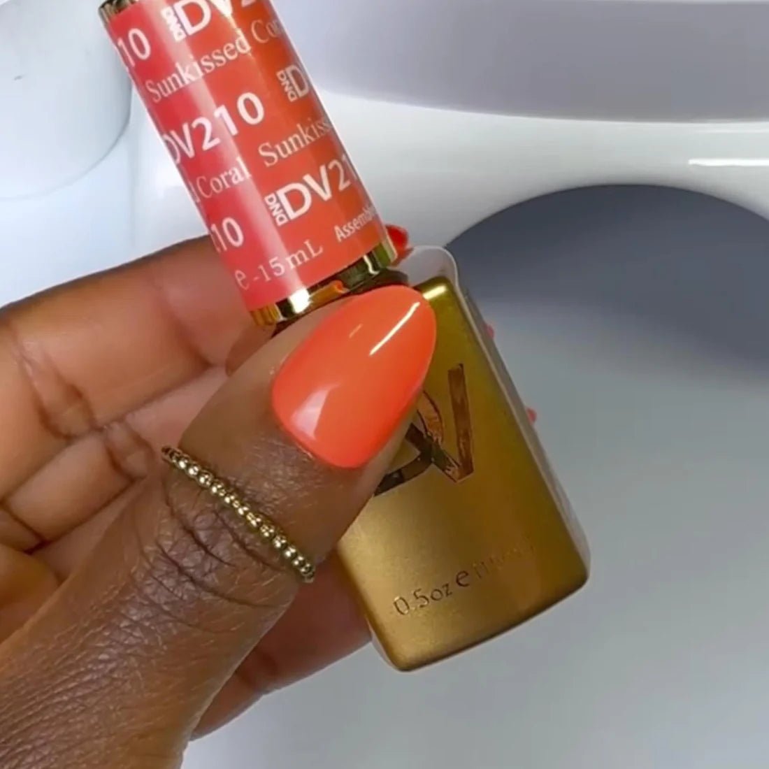 DND Diva Gel Nail Polish Duo - DND DV Part 6 - Set 6 Colors - Spring Blossom Set - DTK Nail Supply