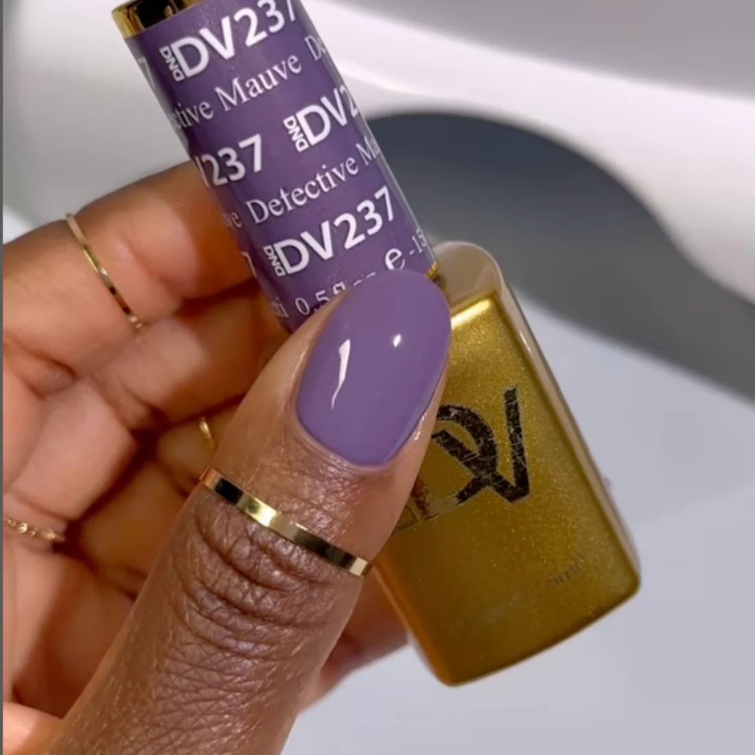 DND Diva Gel Nail Polish Duo - DND DV Part 7 - Set 6 Colors - Dusk ‘Til Dawn Set - DTK Nail Supply