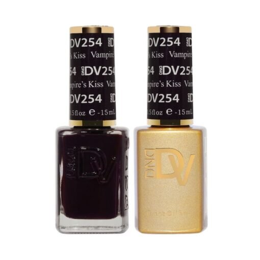 DND Diva Gel Nail Polish Duo - DND DV Part 7 - Set 6 Colors - On The Dark Side Set - DTK Nail Supply