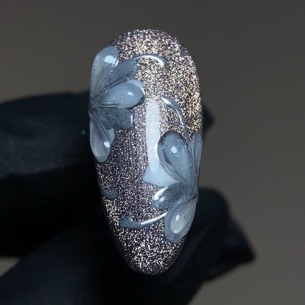 Emboss Gel Polish Nail Art - 5g Clear - DTK Nail Supply