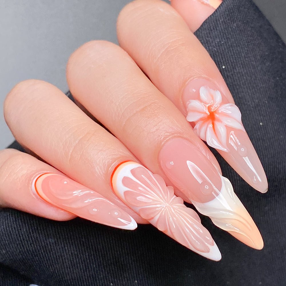 Emboss Gel Polish Nail Art - 5g Clear - DTK Nail Supply