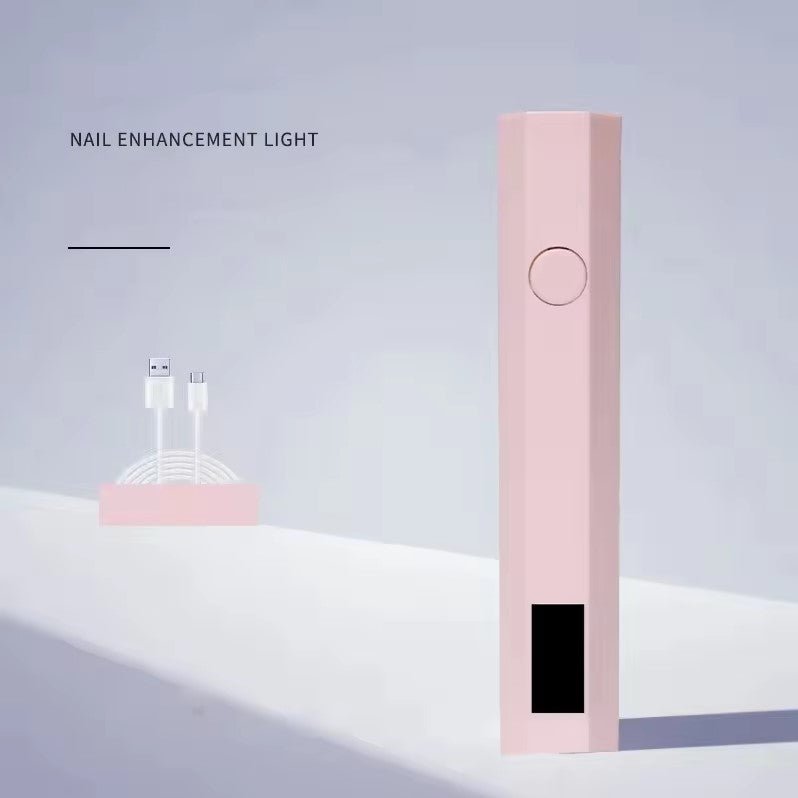 Handheld LED UV Gel Flashlight - Pink - DTK Nail Supply