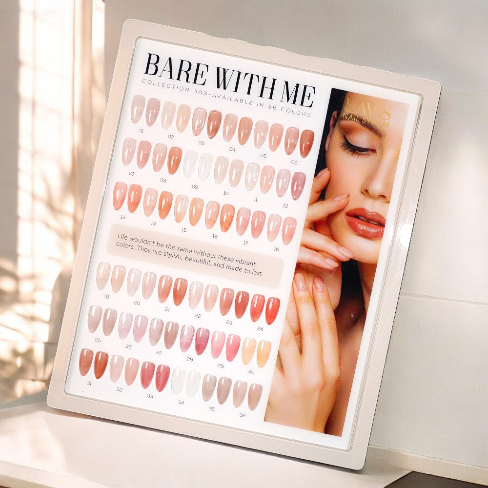 LAVIS J03 - Gel Polish 0.5oz - Bare With Me Collection