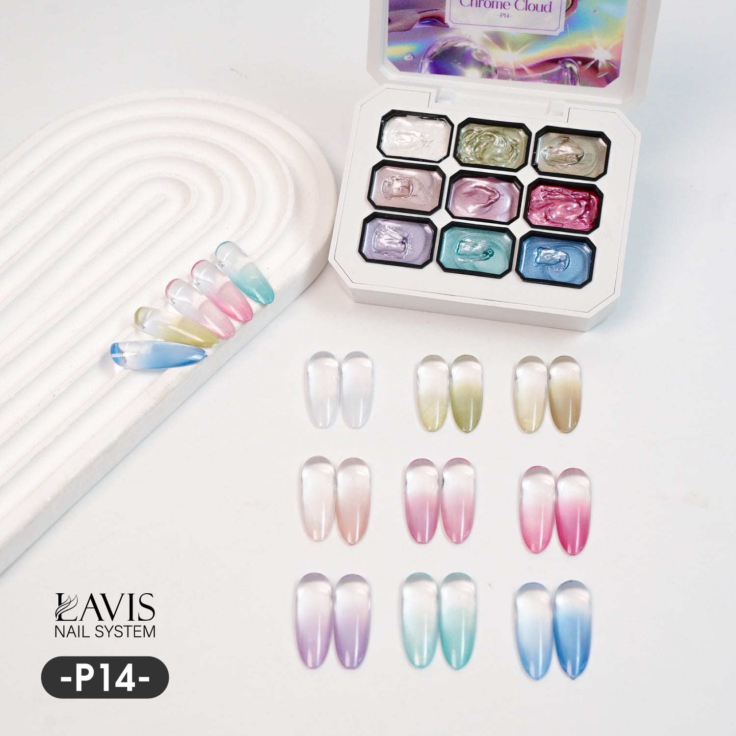 LAVIS 3 In 1 Pat Pat Gel - P14 - DTK Nail Supply