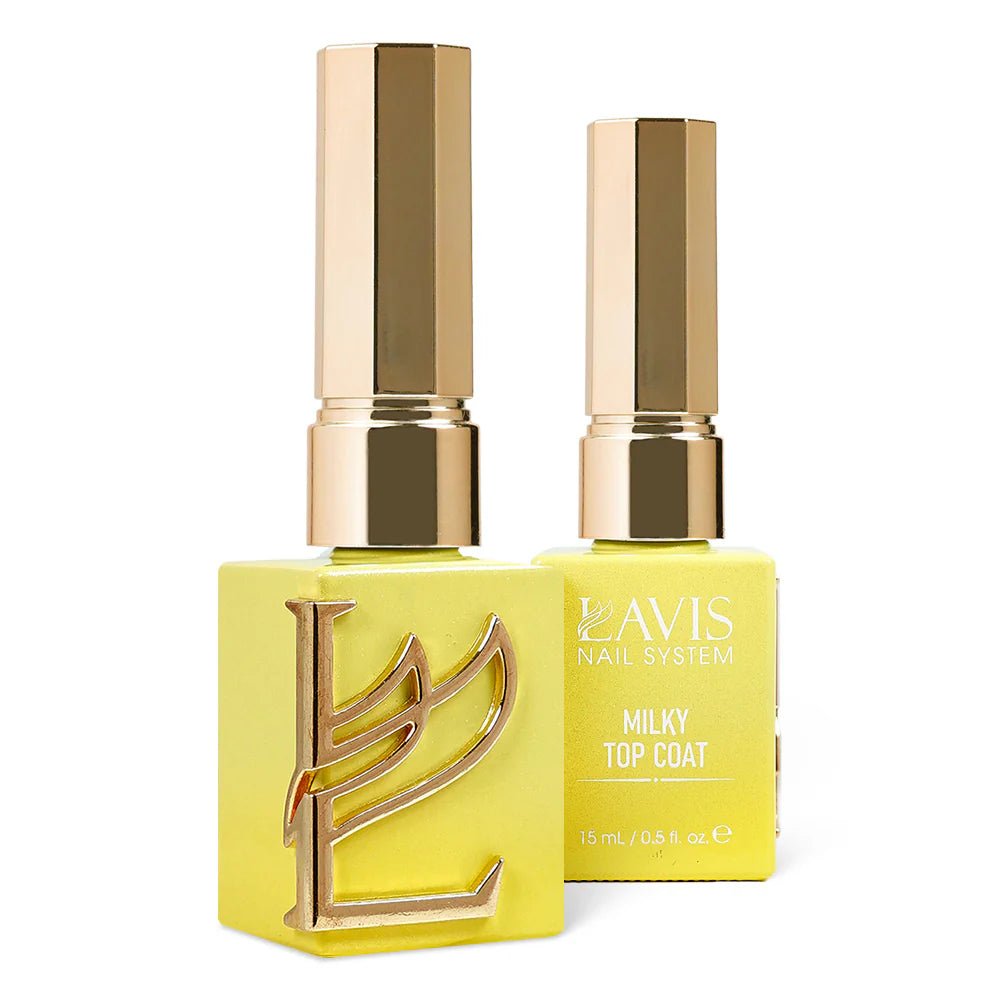 Lavis Base - Top, Super White, Super Black, Blooming, Foil Transfer Gel, Milky Top, Chrome Base, Chrome Matte Top - DTK Nail Supply