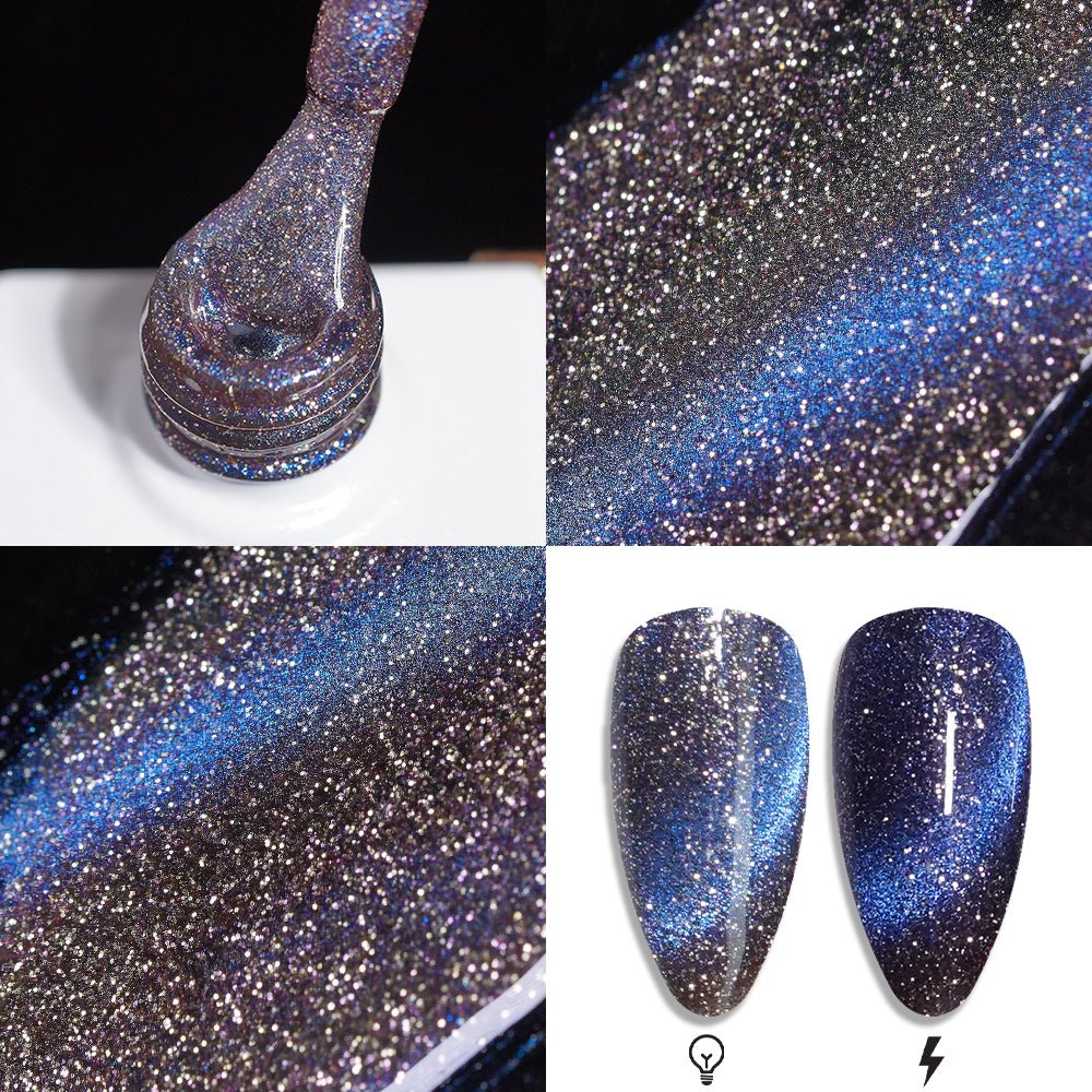 LAVIS Cat Eyes CE13 - 01 - Gel Polish 0.5 oz - Luminous Sky Collection - DTK Nail Supply