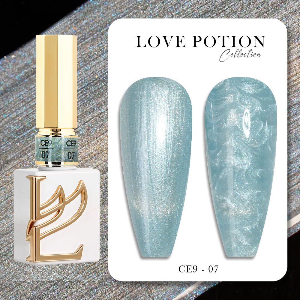 LAVIS Cat Eyes CE9 (Ver1) - Set 12 Gel Polish 0.5 oz - Love Pition Collection - DTK Nail Supply