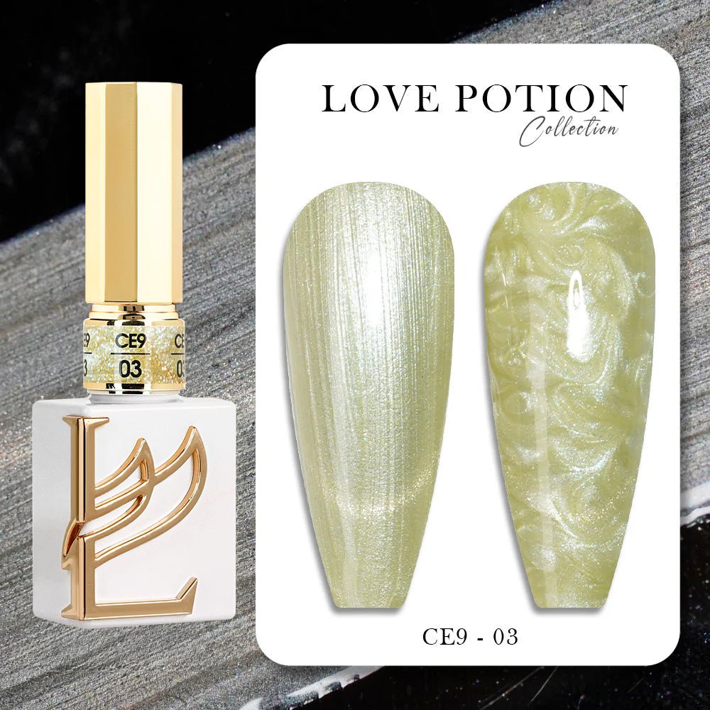 LAVIS Cat Eyes CE9 (Ver1) - Set 12 Gel Polish 0.5 oz - Love Pition Collection - DTK Nail Supply