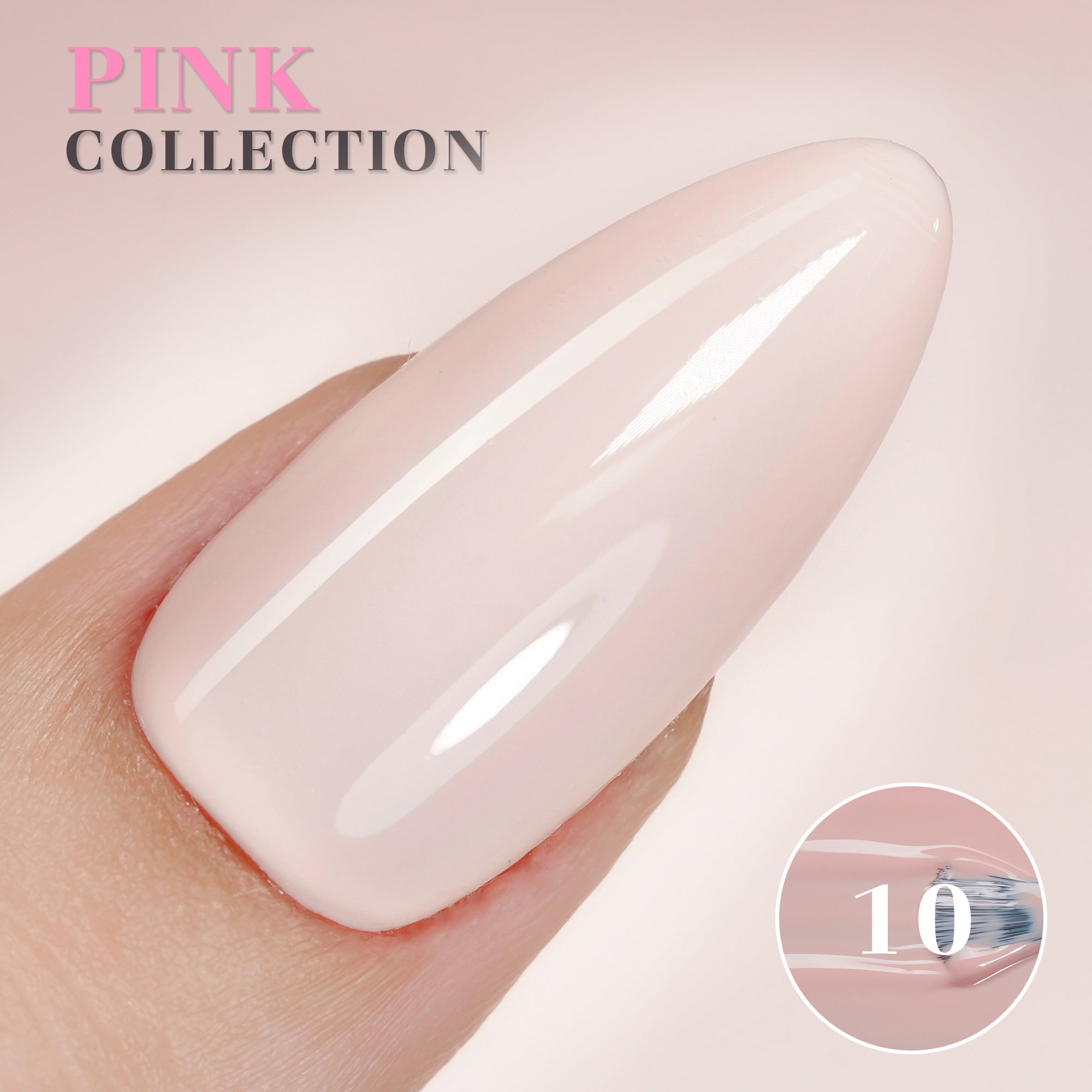 LAVIS Gel P10 Pink Collection - DTK Nail Supply
