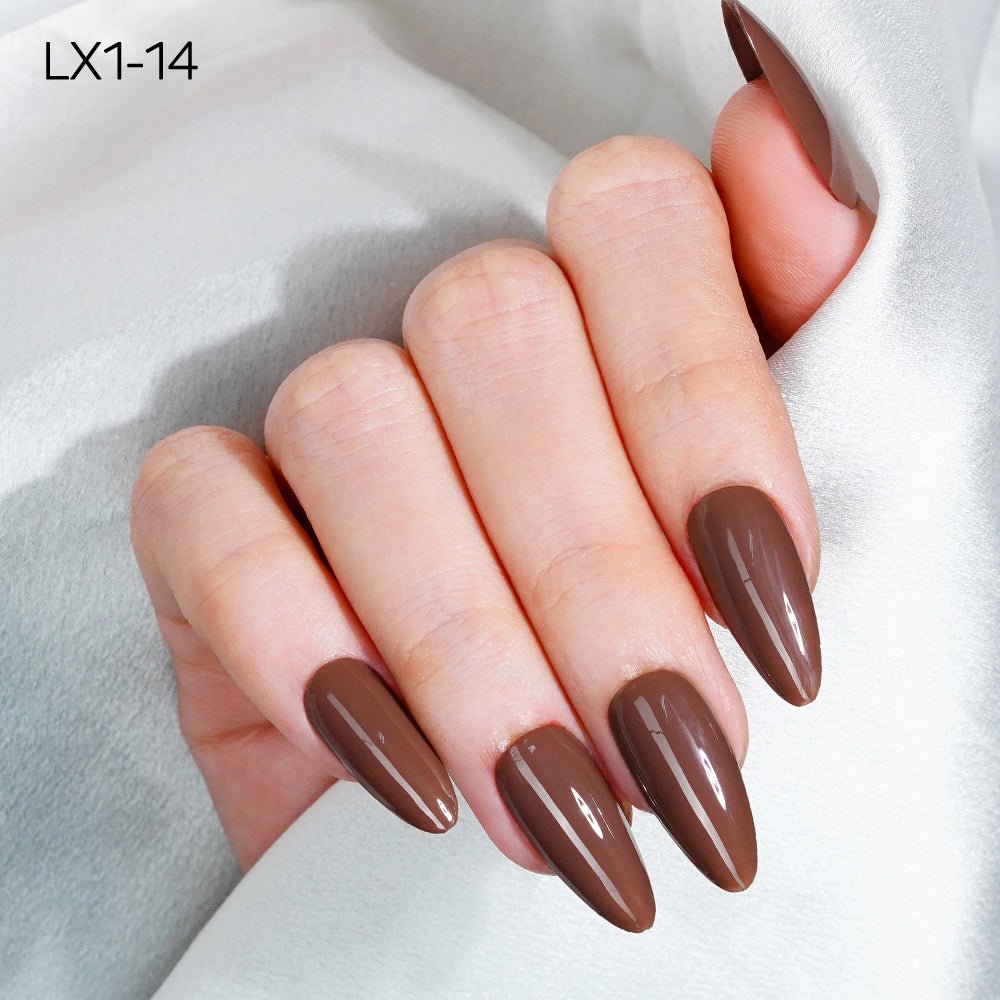 LAVIS LX1 - 14 - Gel Polish 0.5 oz - Coffee & Caramel Collection - DTK Nail Supply