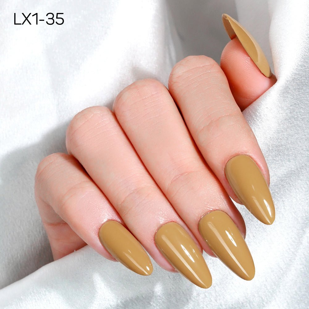 LAVIS LX1 - 35 - Gel Polish 0.5 oz - Coffee & Caramel Collection - DTK Nail Supply