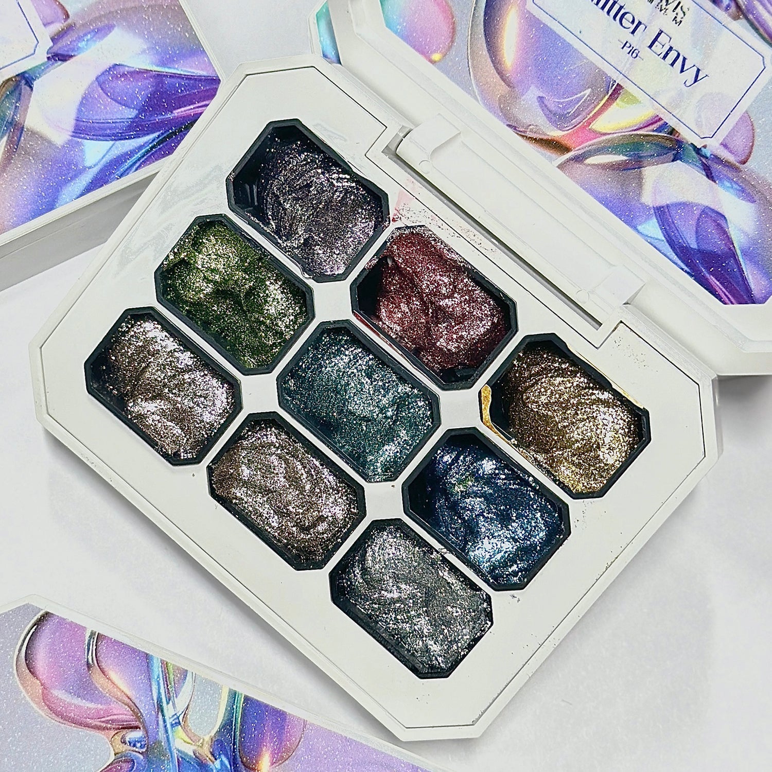 LAVIS Pat Pat Gel - Ombre Gel Palette - Painting Gel - DTK Nail Supply