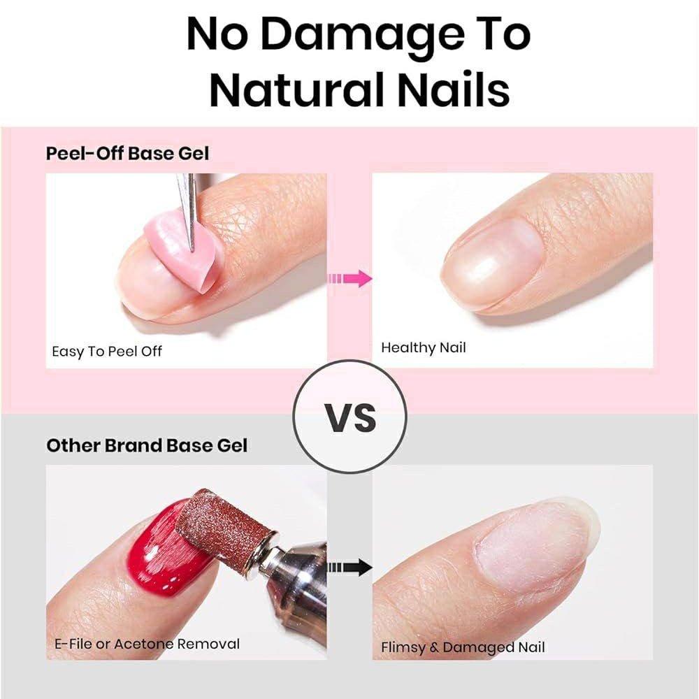 LAVIS Peel Off Base Gel - DTK Nail Supply