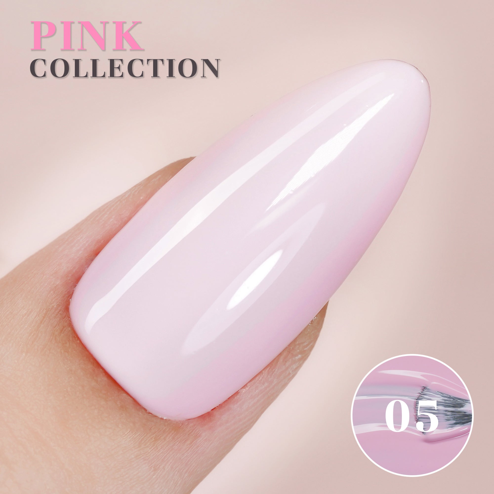 LAVIS Set 24 Colors Gel Pink Collection - DTK Nail Supply
