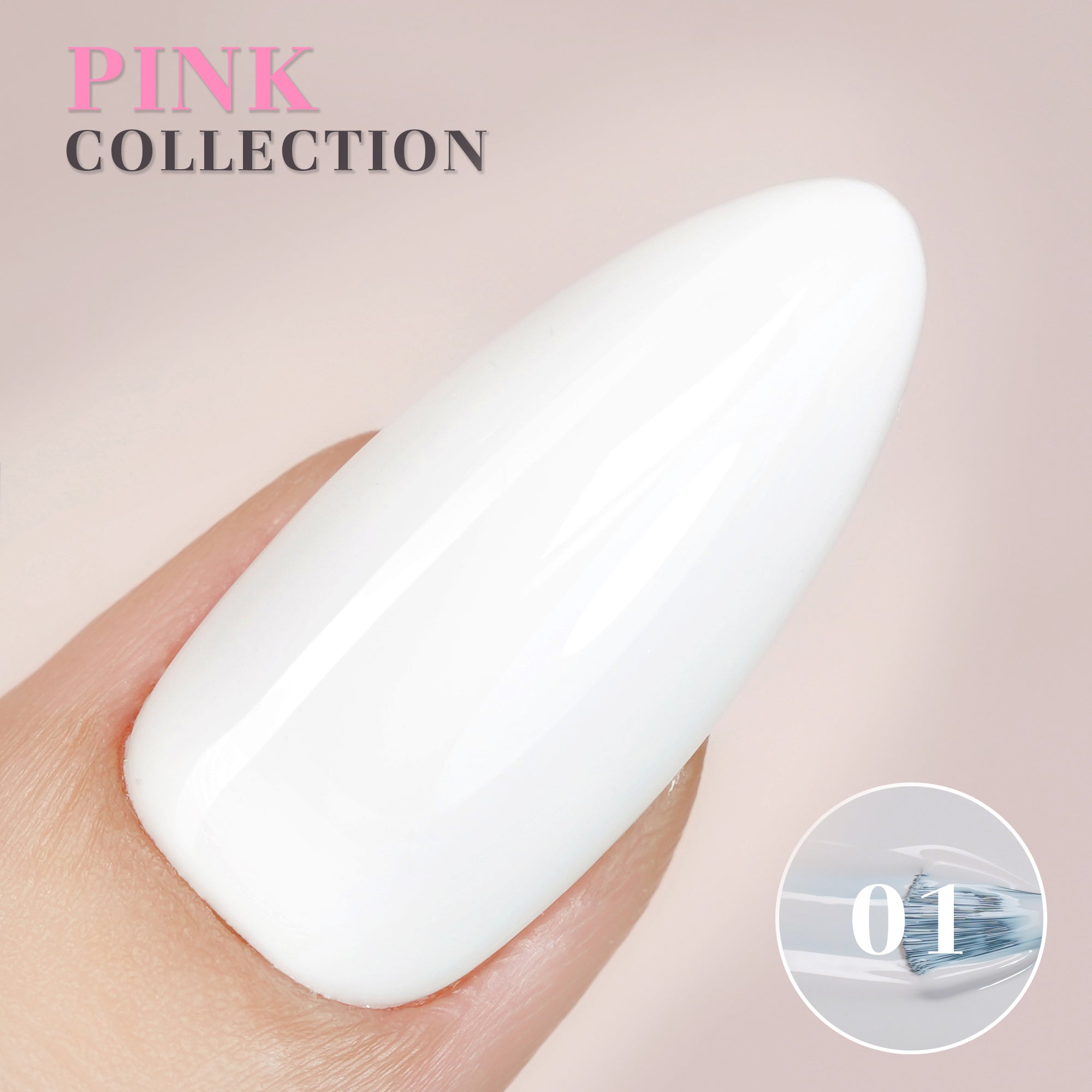 LAVIS Set 24 Colors Gel Pink Collection - DTK Nail Supply