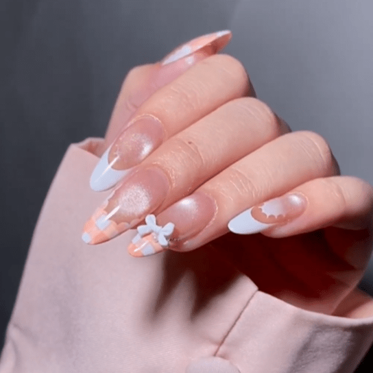 Lavis Set of Sponges & Grabber for Ombre Effect - DTK Nail Supply