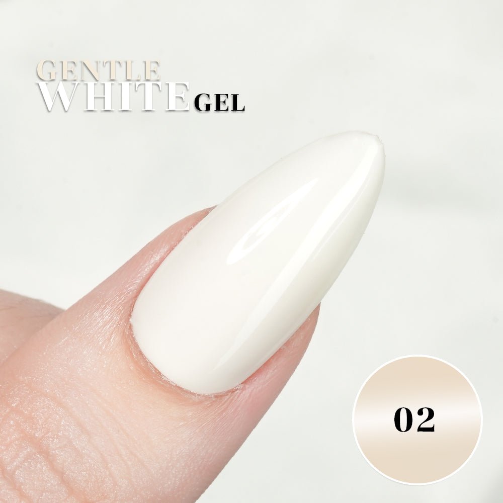 LDS GW Set 12 Colors - Gentle White Collection - DTK Nail Supply