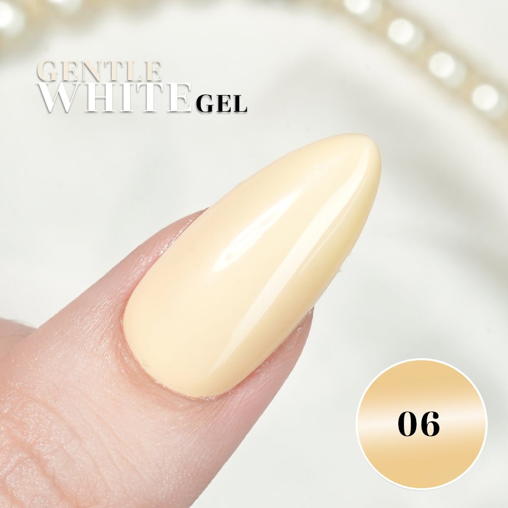 LDS GW Set 12 Colors - Gentle White Collection - DTK Nail Supply