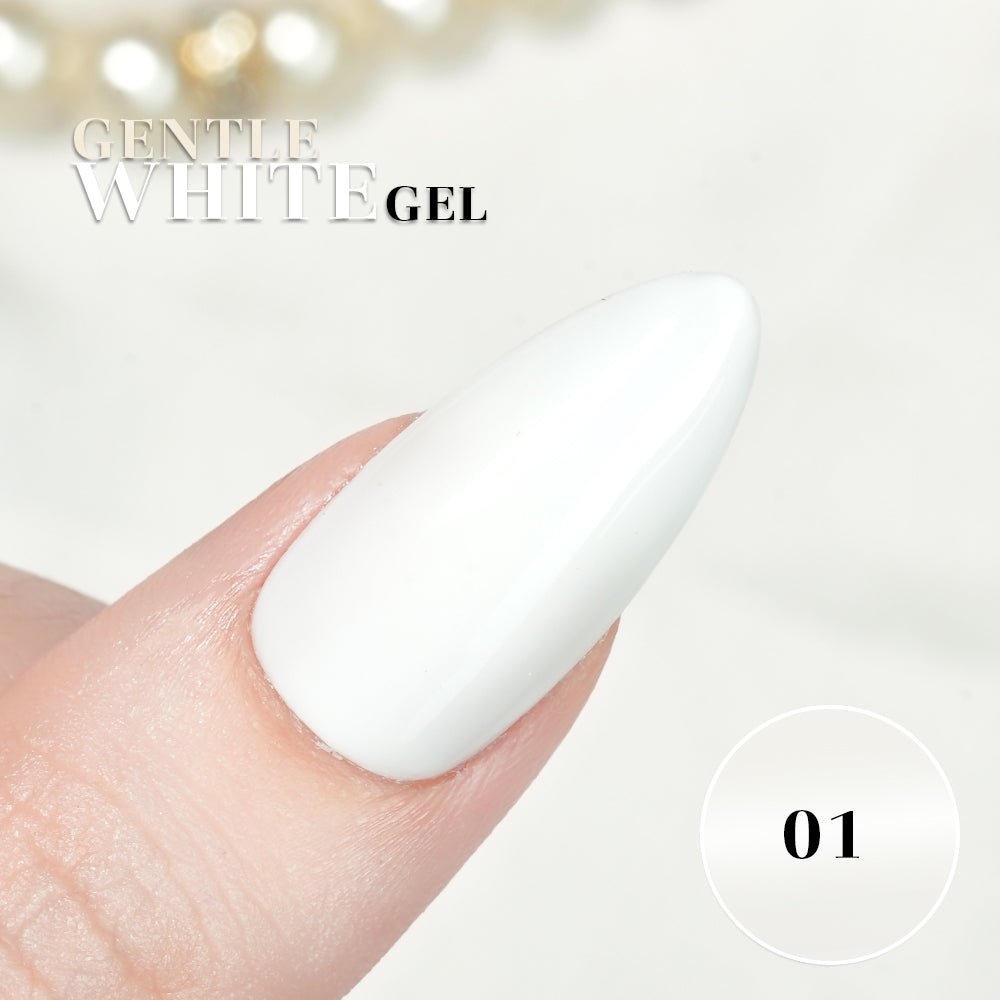 LDS GW Set 12 Colors - Gentle White Collection - DTK Nail Supply