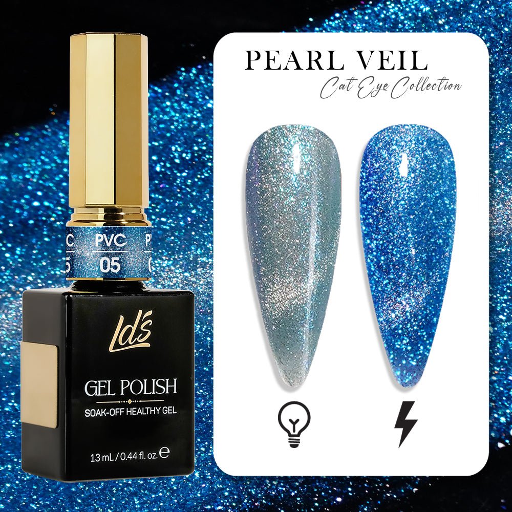 LDS Pearl CE - 05 - Pearl Veil Cat Eye Collection - DTK Nail Supply