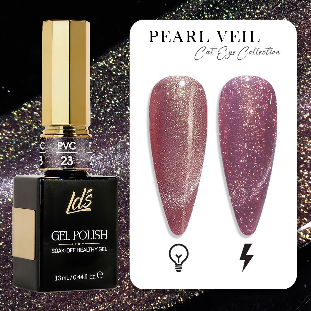 LDS Pearl CE - 23 - Pearl Veil Cat Eye Collection - DTK Nail Supply