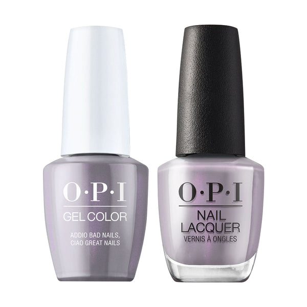 OPI Gel Nail Polish Duo - MI10 Addio Bad Nails, Ciao Great Nails by OPI sold by DTK Nail Supply