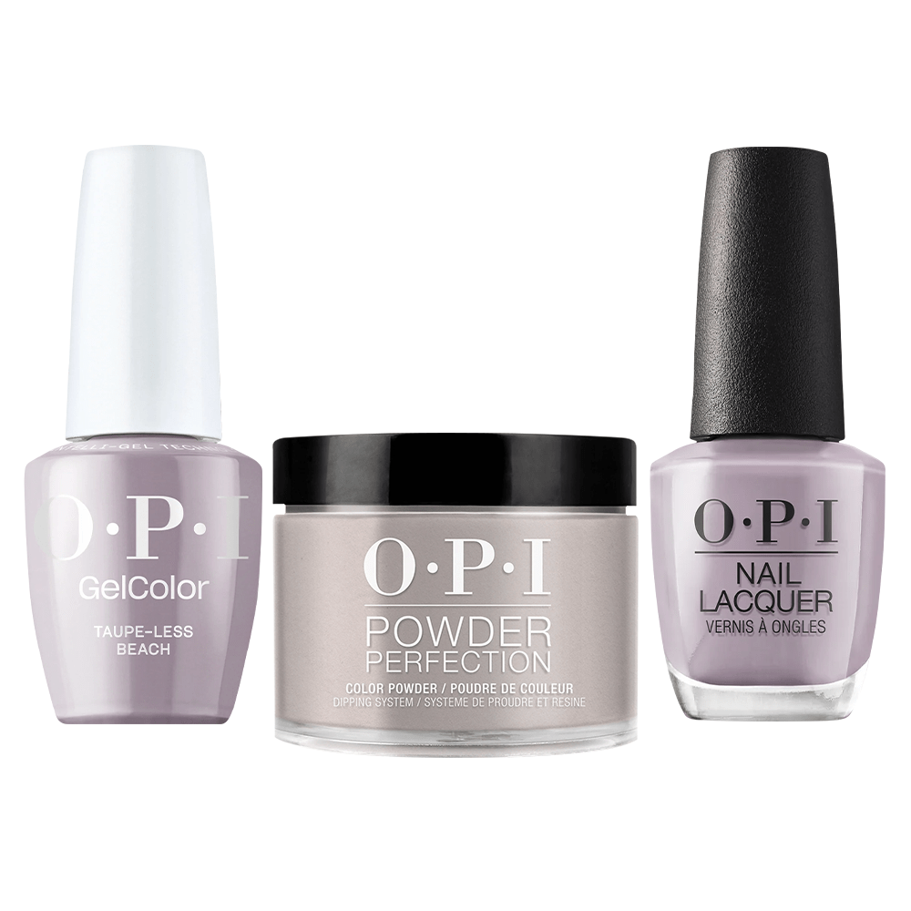 OPI Intelli 3 in 1 - A61 Taupe - less Beach - Dip, Gel & Lacquer Matching - DTK Nail Supply