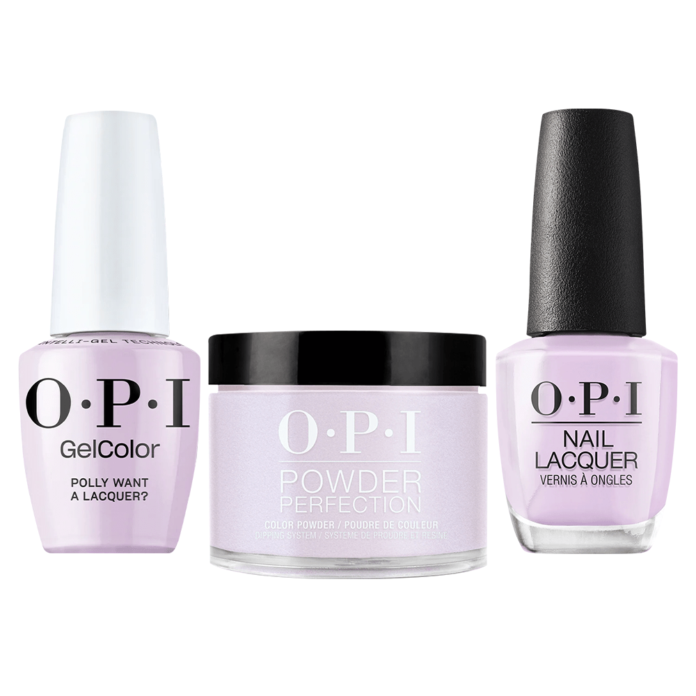 OPI Intelli 3 in 1 - F83 Polly Want A Lacquer - Dip, Gel & Lacquer Matching - DTK Nail Supply