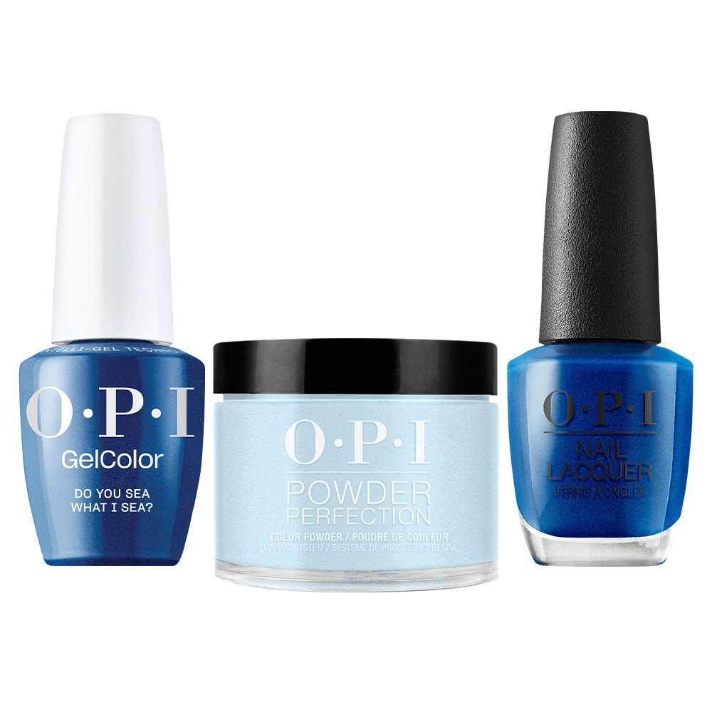 OPI Intelli 3 in 1 - F84 Do You Sea What I Sea - Dip, Gel & Lacquer Matching - DTK Nail Supply