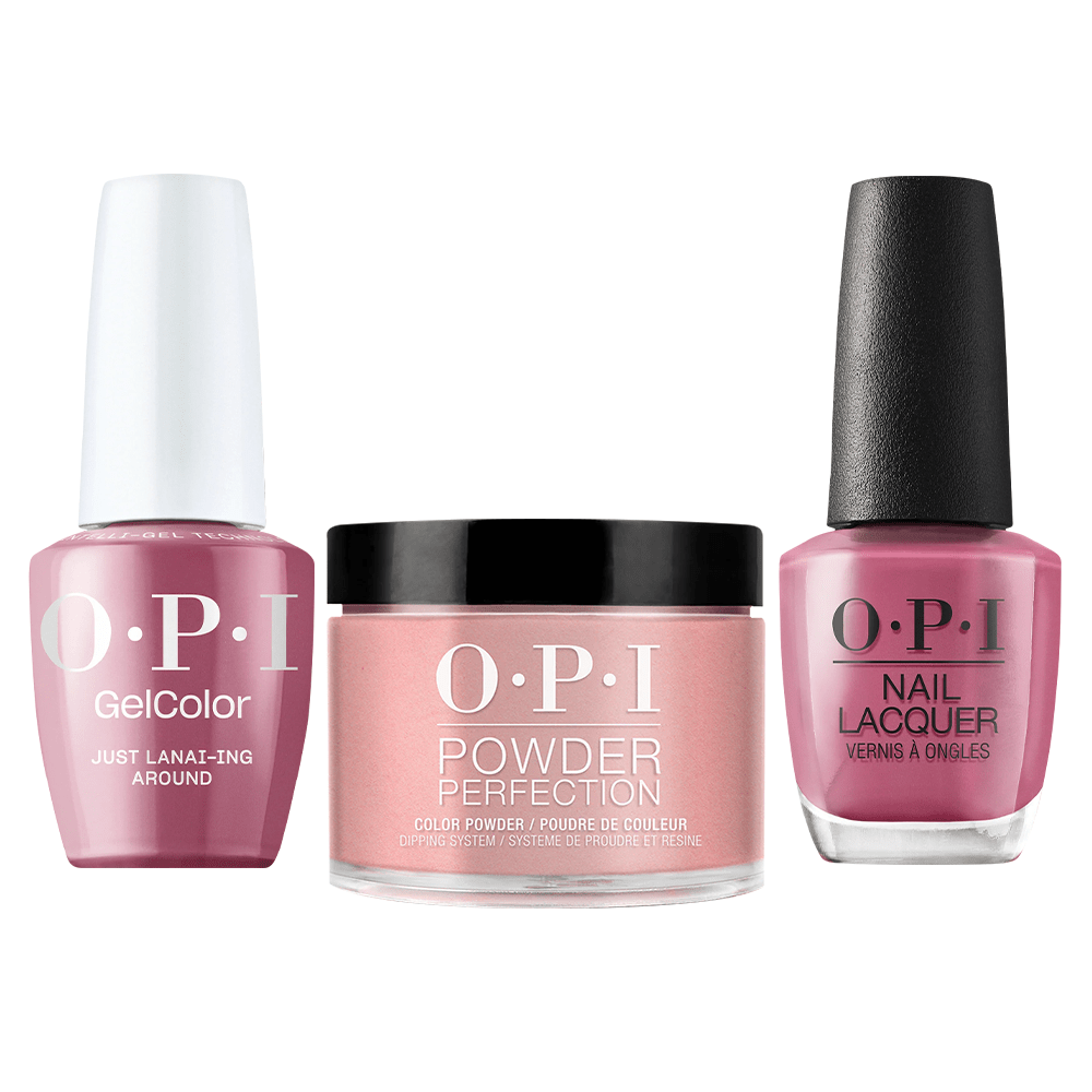 OPI Intelli 3 in 1 - H72 Just Lanai - ing Around - Dip, Gel & Lacquer Matching - DTK Nail Supply