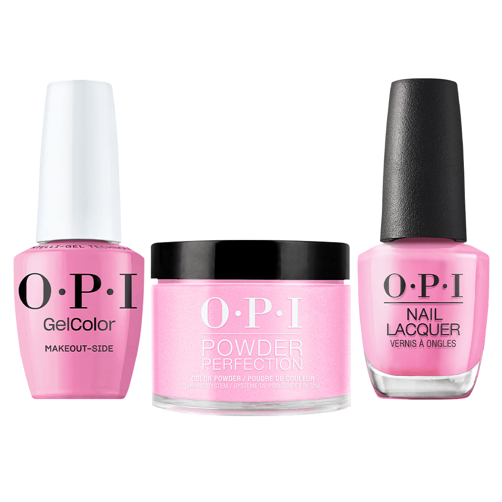 OPI Intelli 3 in 1 - P002 Makeout - side - Dip, Gel & Lacquer Matching - DTK Nail Supply