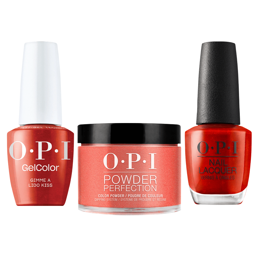 OPI Intelli 3 in 1 - V30 Gimme a Lido Kiss - Dip, Gel & Lacquer Matching - DTK Nail Supply