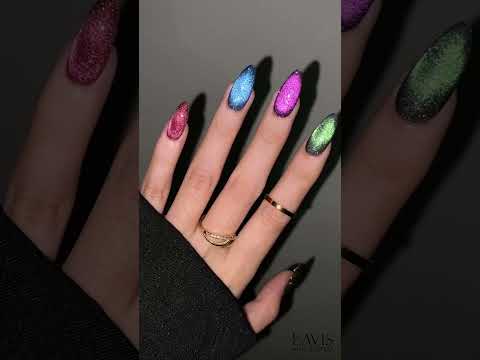 LAVIS Cat Eyes CE13 - Set 12 Colors - Gel Polish 0.5 oz - Luminous Sky Collection