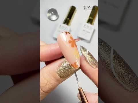 Lavis Gel Nail Polish Duo - 262 Cafe Noir