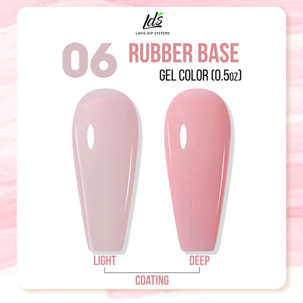 LDS RB-06 LDS Rubber Base Collection by LDS sold by DTK Nail Supply