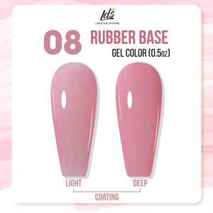 LDS RB-08 LDS Rubber Base Collection by LDS sold by DTK Nail Supply