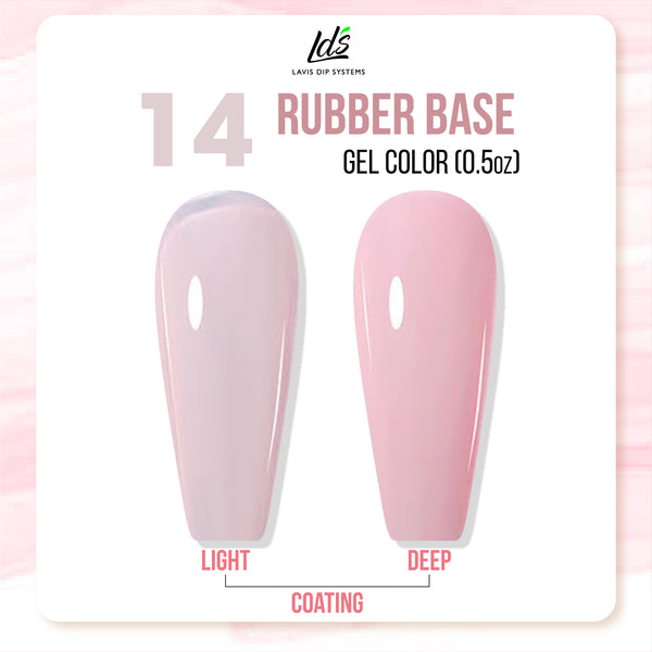 LDS RB-14 LDS Rubber Base Collection by LDS sold by DTK Nail Supply