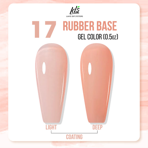 LDS RB-17 LDS Rubber Base Collection by LDS sold by DTK Nail Supply