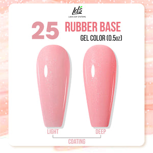 LDS RB-25 LDS Rubber Base Collection by LDS sold by DTK Nail Supply