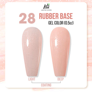 LDS RB-28 LDS Rubber Base Collection by LDS sold by DTK Nail Supply