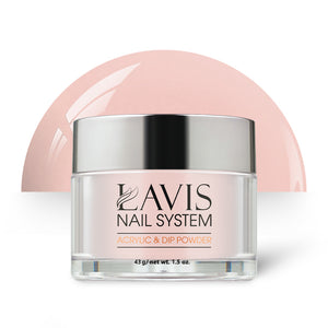 Lavis Acrylic Powder - 003 Peach Pigment by LAVIS NAILS sold by DTK Nail Supply