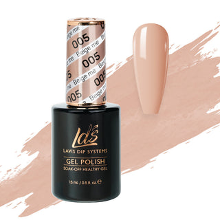  LDS 005 Beige Me - LDS Gel Polish 0.5oz by LDS sold by DTK Nail Supply