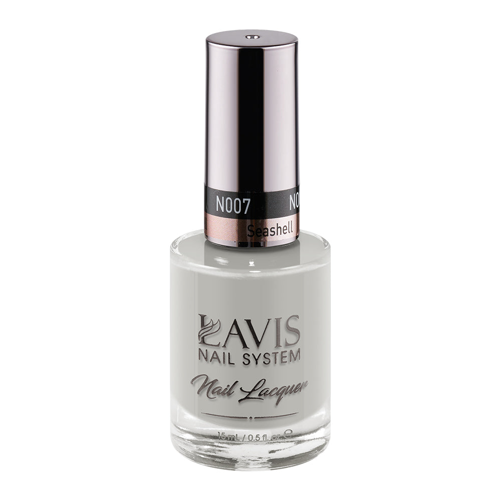 LAVIS Nail Lacquer - 007 Seashell by LAVIS NAILS sold by DTK Nail Supply