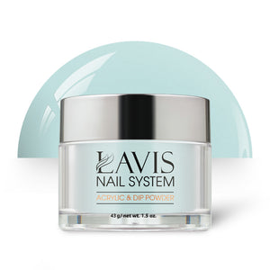 Lavis Acrylic Powder - 009 Baby Bu-Loo by LAVIS NAILS sold by DTK Nail Supply